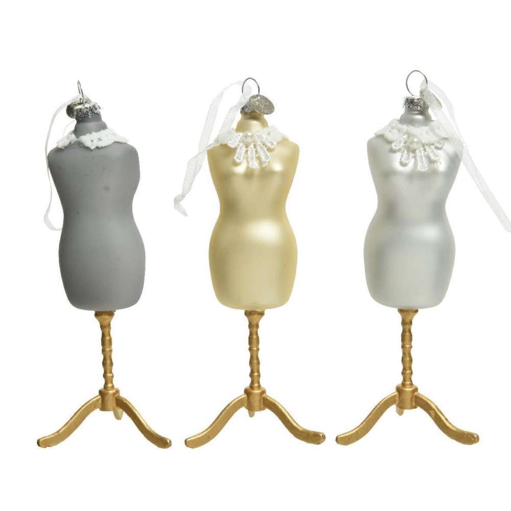PENDENTE MANICHINO GOLD-SILVER